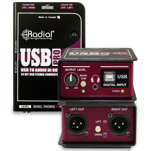 Radial,USB Pro,